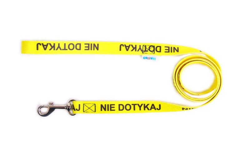 Smycz Prosta – NIE DOTYKAJ